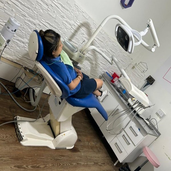 Sillón odontológico del consultorio